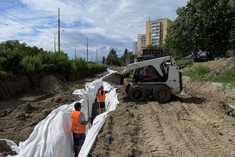 KE, rekonštrukcia a modernizácia cesty II/552 - Slanecká cesta